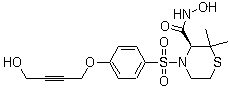 structure of CAS# 287405-51-0, Apratastat