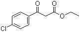 structure of CAS# 2881-63-2, Ethyl (4-chlorobenzoyl)acetate
