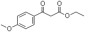 structure of CAS# 2881-83-6, Ethyl 4-methoxybenzoylacetate