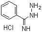 Benzimidic acid hydrazide hydrochloride molecular structure (CAS 28819-30-9)