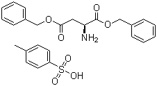 L-天冬氨酸双苄酯对甲苯磺酸盐分子结构 (CAS 2886-33-1)