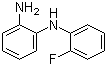structure of CAS# 28898-03-5, N-(2-Fluorophenyl)-1,2-diaminobenzene