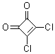 structure of CAS# 2892-63-9, 1,2-Dichloro-1-cyclobutene-3,4-dione