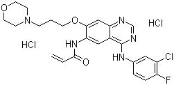 structure of CAS# 289499-45-2, Canertinib dihydrochloride