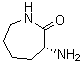 structure of CAS# 28957-33-7, (R)-3-Amino-2-azepanone