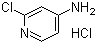 4-氨基-2-氯吡啶盐酸盐分子结构 (CAS 2897-42-9)