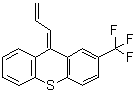 CAS # 28973-34-4, 9-(2-Propen-1-ylidene)-2-(trifluoromethyl)-9H-thioxanthene, 9-(2-Propenylidene)-2-trifluoromethylthioxanthene