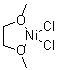 structure of CAS# 29046-78-4, Nickel(II) chloride ethylene glycol dimethyl ether