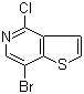 7-Bromo-4-chlorothieno[3,2-c]pyridine molecular structure (CAS 29064-76-4)