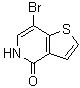structure of CAS# 29079-94-5, 7-Bromo-5H-thieno[3,2-c]pyridin-4-one