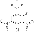 structure of CAS# 29091-09-6, 2,4-Dichloro-3,5-dinitrobenzotrifluoride