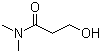 3-羟基-N,N-二甲基丙酰胺分子结构 (CAS 29164-29-2)