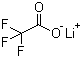 structure of CAS# 2923-17-3, Lithium trifluoroacetate