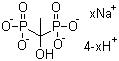 CAS 登录号：29329-71-3, 羟基乙叉二膦酸钠