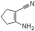 2-Amino-1-cyclopentene-1-carbonitrile molecular structure (CAS 2941-23-3)