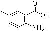 structure of CAS# 2941-78-8, 2-Amino-5-methylbenzoic acid