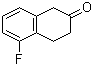 structure of CAS# 29419-15-6, 5-Fluoro-2-tetralone