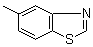 structure of CAS# 2942-16-7, 5-Methylbenzothiazole