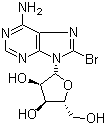 8-Bromoadenosine molecular structure (CAS 2946-39-6)