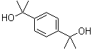 alpha,alpha,alpha',alpha'-四甲基-1,4-苯二甲醇分子结构 (CAS 2948-46-1)
