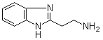 structure of CAS# 29518-68-1, 2-(1H-Benzimidazol-2-yl)ethylamine