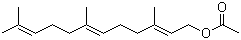 Farnesyl acetate molecular structure (CAS 29548-30-9)