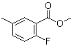 structure of CAS# 2967-93-3, 2-氟-5-甲基苯甲酸甲酯
