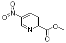 5-硝基吡啶-2-羧酸甲酯分子结构 (CAS 29682-14-2)