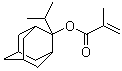 structure of CAS# 297156-50-4, 2-Isopropyl-2-adamantyl methacrylate