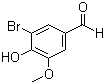 structure of CAS# 2973-76-4, 5-Bromovanillin