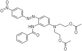 Disperse Red 135 molecular structure (CAS 29765-00-2)