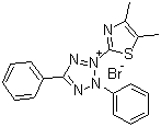 structure of CAS# 298-93-1, Thiazolyl Blue