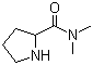 N,N-二甲基吡咯烷-2-甲酰胺分子结构 (CAS 29802-22-0)