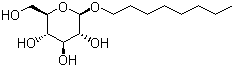 structure of CAS# 29836-26-8, Octyl-beta-D-glucopyranoside