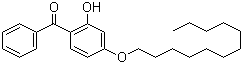 4-Dodecyloxy-2-hydroxybenzophenone molecular structure (CAS 2985-59-3)