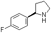 (R)-2-(4-Fluorophenyl)pyrrolidine molecular structure (CAS 298690-89-8)