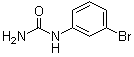 structure of CAS# 2989-98-2, 3-溴苯基脲