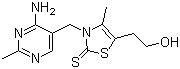 Thiothiamine molecular structure (CAS 299-35-4)