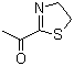 2-乙酰基-2-噻唑啉分子结构 (CAS 29926-41-8)