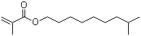 Isodecyl methacrylate molecular structure (CAS 29964-84-9)