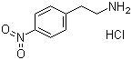 structure of CAS# 29968-78-3, 4-Nitrophenethylamine hydrochloride
