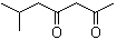 2-Methyl-4,6-heptanedione molecular structure (CAS 3002-23-1)