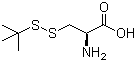 structure of CAS# 30044-51-0, S-tert-Butylthio-L-cysteine
