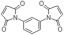 structure of CAS# 3006-93-7, N,N'-1,3-Phenylene bismaleimide