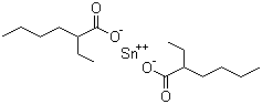 structure of CAS# 301-10-0, Stannous octoate