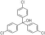 structure of CAS# 3010-80-8, 4,4',4''-Trichlorotrityl alcohol