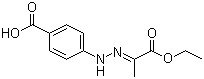 CAS 登录号：301222-77-5, (Z)-4-(2-(1-乙氧基-1-氧代丙-2-亚基)肼基)苯甲酸