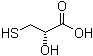 CAS 登录号：30163-03-2, (2S)-2-羟基-3-巯基丙酸