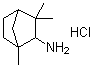 1,3,3-Trimethylbicyclo[2.2.1]heptan-2-amine hydrochloride molecular structure (CAS 301822-76-4)