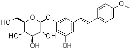 trans-Desoxyrhaponticin molecular structure (CAS 30197-14-9)